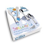 Kinderbesteck Seaworld 4er