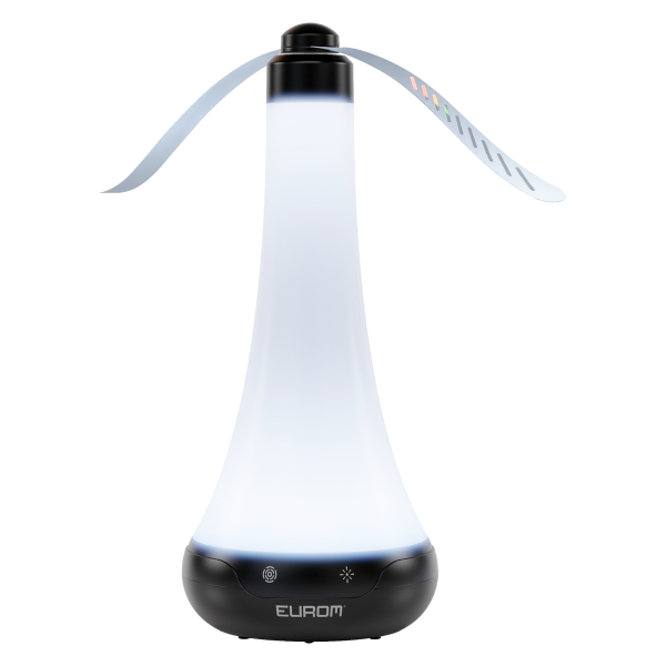 Fliegenwedler weiss mit 2 farbigem LED
