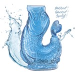Wasserkaraffe NEMO blau