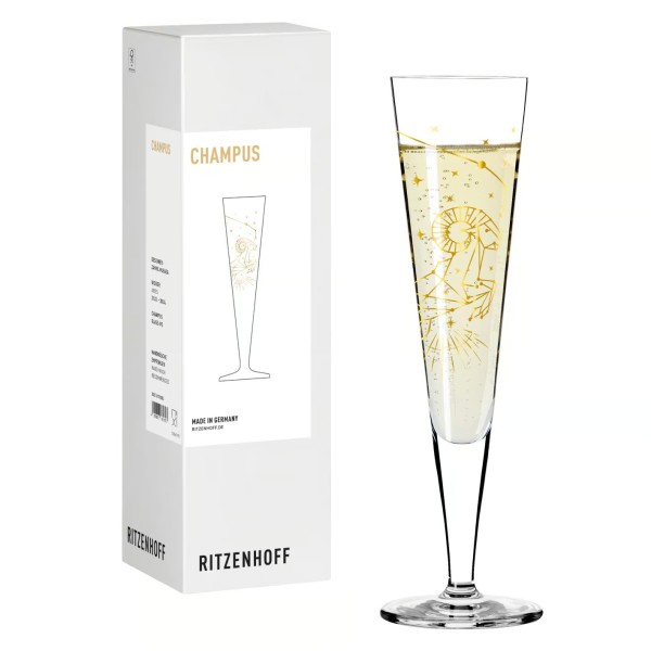 Champagnerglas Widder - ASTRO