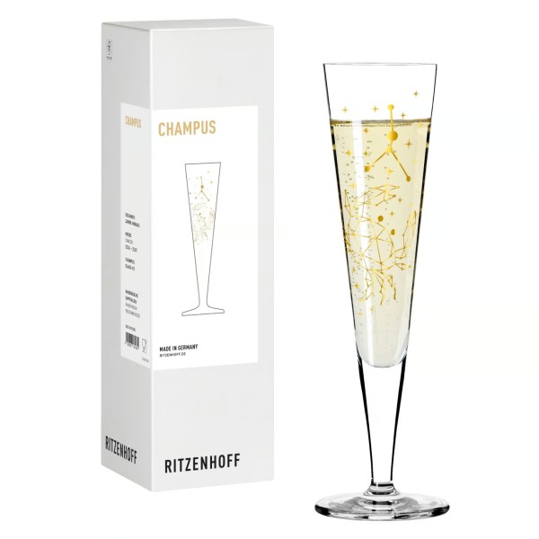 Champagnerglas Krebs - ASTRO