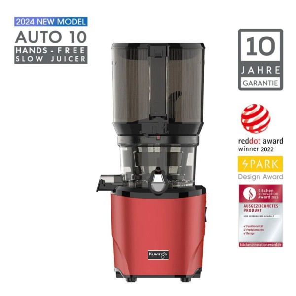 Kuvings Slow Juicer Auto10S rot