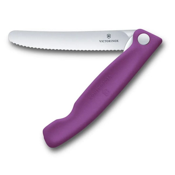 Klappbares Picknickmesser violett