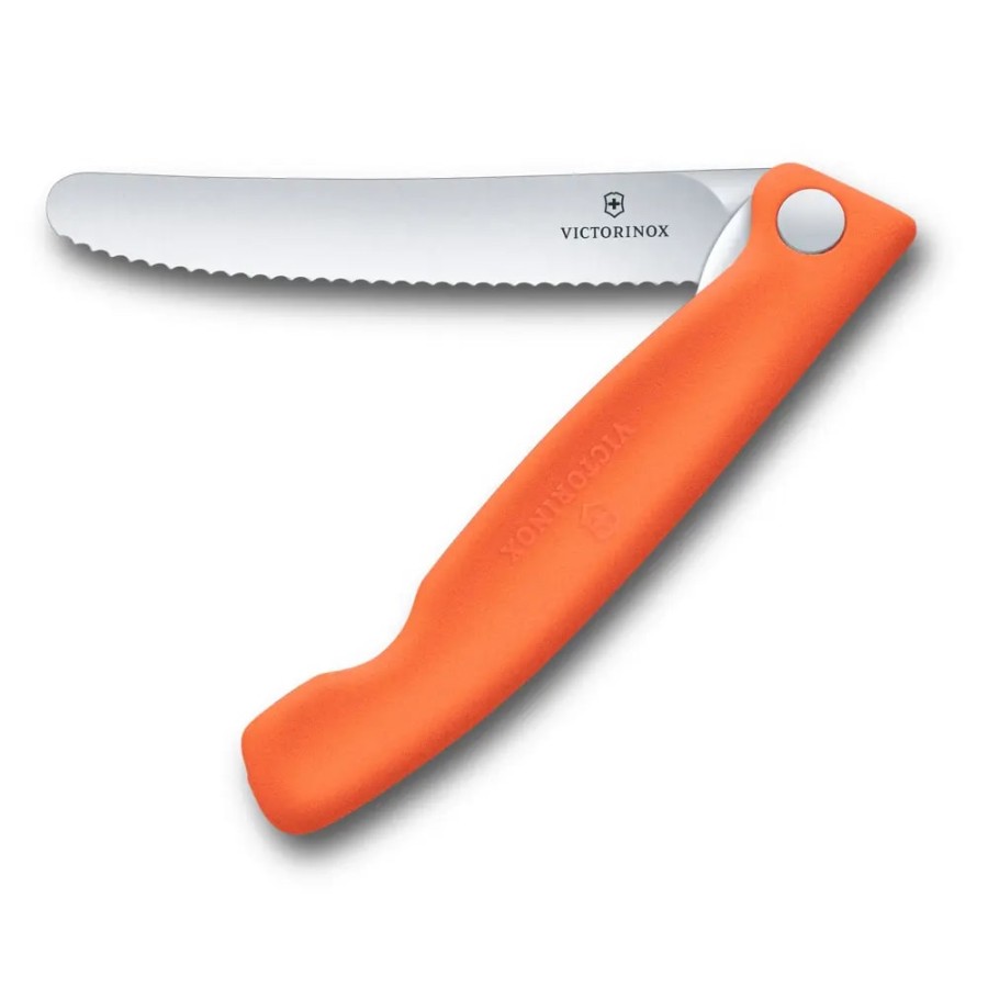 Klappbares Picknickmesser orange Klappbares Picknickmesser orange