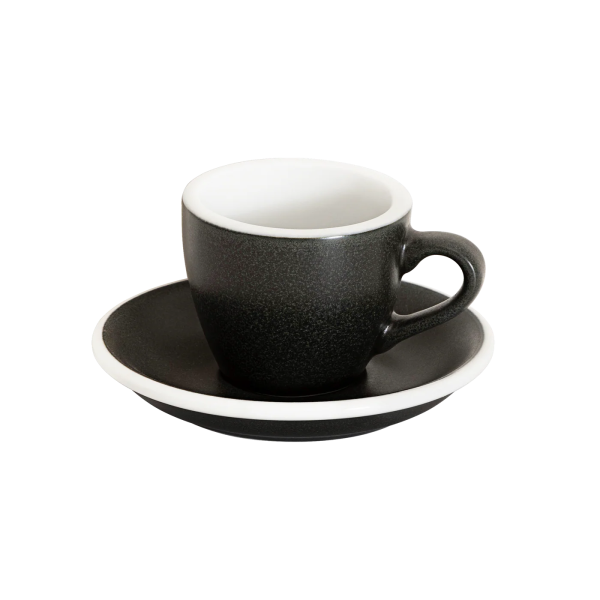 Espressotasse 80 ml MATT Anthrazit reaktiv