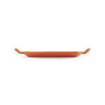 Le Creuset Grillplatte rechteckig Gusseisen 30 cm Ofenrot Le Creuset Grillplatte rechteckig Gusseisen 30 cm Ofenrot
