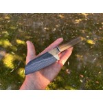 Damastmesser 60 L SLIM Santoku H4
