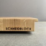 Schneidblock Eiche Stirnholz geölt 1/1 SmartEdge