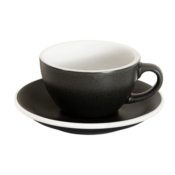 Kaffeetasse 200 ml MATT Anthrazit reaktiv