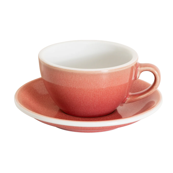 Kaffeetasse 200 ml reaktive Glasur Beere