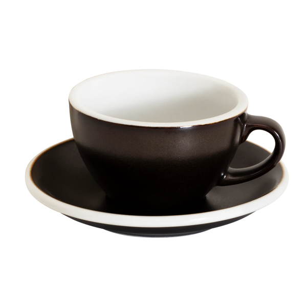 Kaffeetasse 200 ml reaktive Glasur Schiesspulver