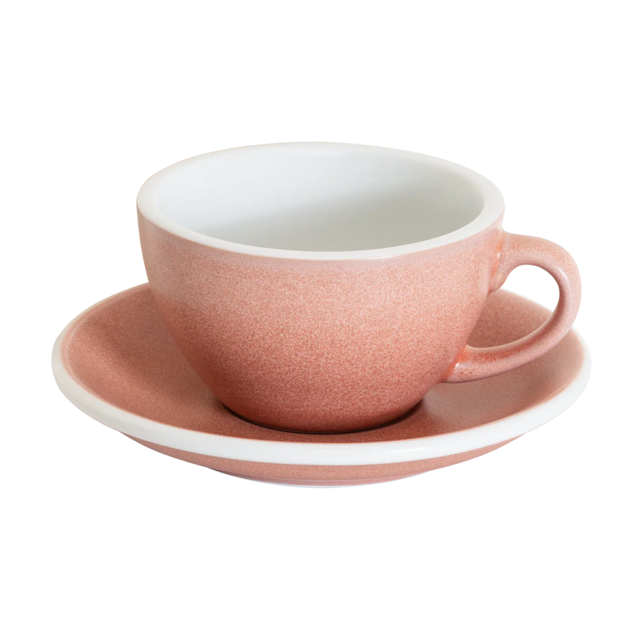 Kaffeetasse 200 ml MATT Zinnober reaktiv