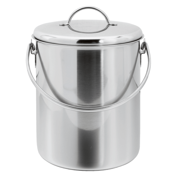 Milchkessel mit Deckel Inox 2 Liter