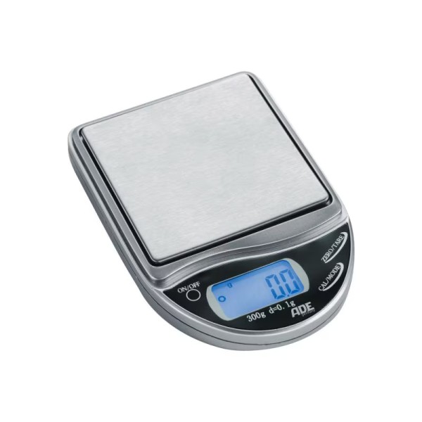ADE Präzisionswaage bis 300 g, 0,1 g Genauigkeit