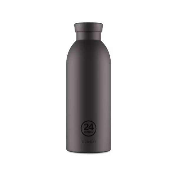 Titanium Isolierflasche 500 ml schwarz ABYSS