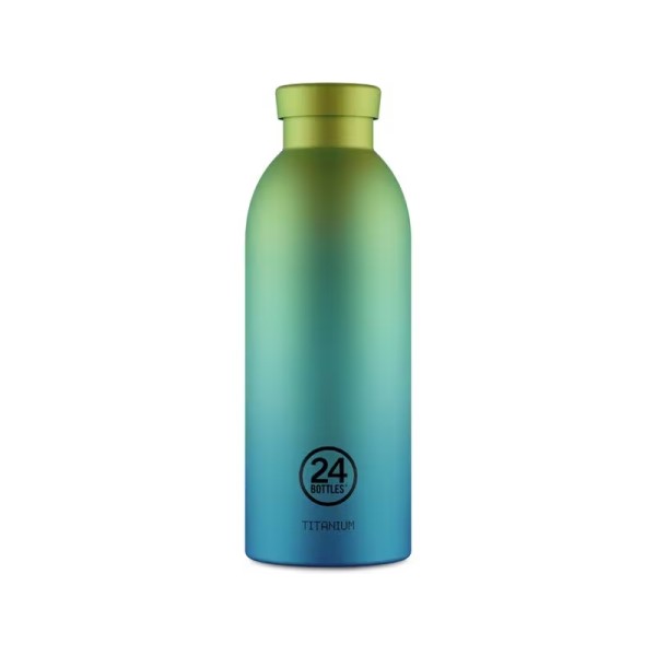 Titanium Isolierflasche 500 ml grün AURA
