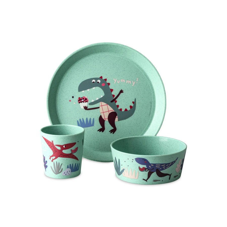 Kindergeschirr Dinos 3er Set Kindergeschirr Dinos 3er Set