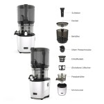 Kuvings Slow Juicer Auto10S silber